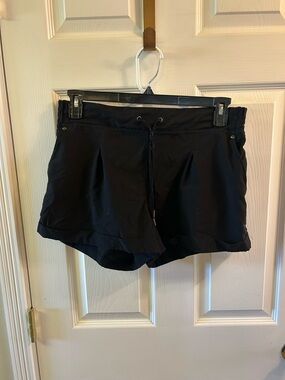 MPG Black Athletic Drawstring Performance Shorts